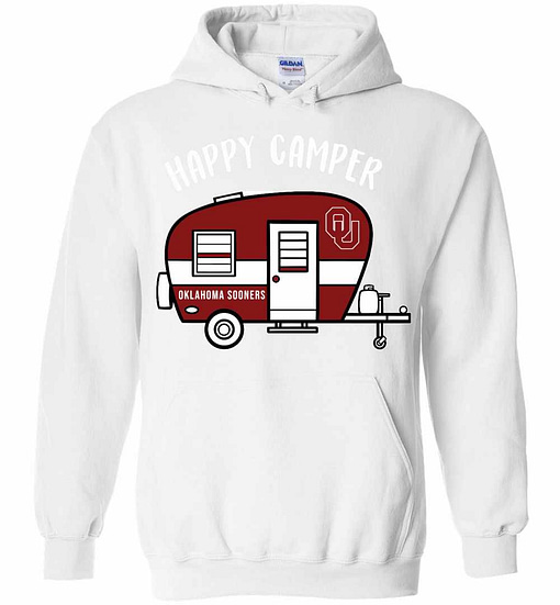 Inktee Store - Oklahoma Sooners Happy Camper Hoodies Image