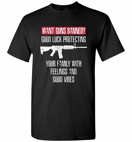 Inktee Store - Ar 15 Gun Rights Second 2Nd Amendment Redneck Men'S T-Shirt Image