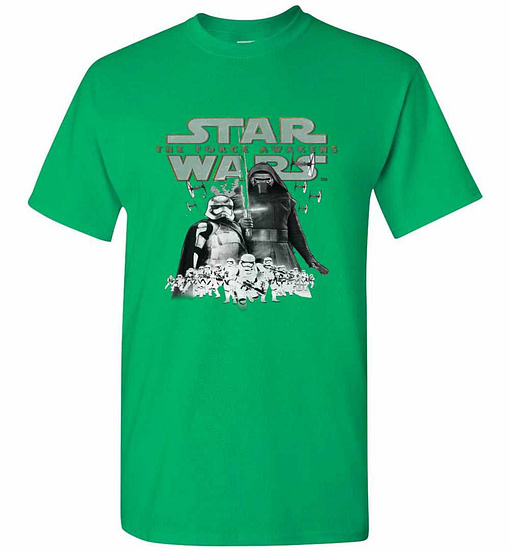 Inktee Store - Star Wars Force Awakens Sketch Men'S T-Shirt Image