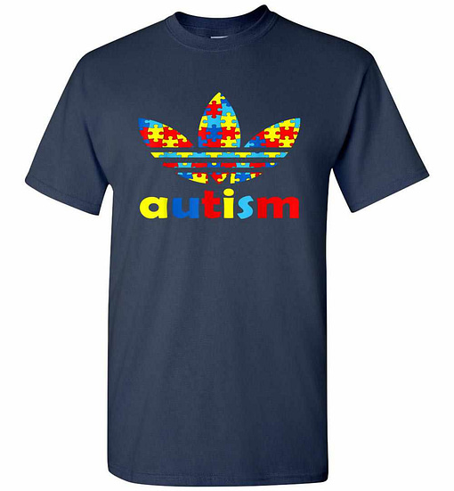 Inktee Store - Adidas Autism Awareness Funny Men'S T-Shirt Image