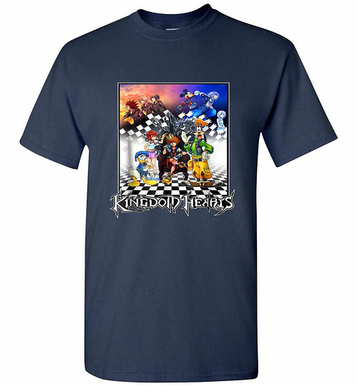 Inktee Store - Disney Kingdom Hearts Throne Men'S T-Shirt Image
