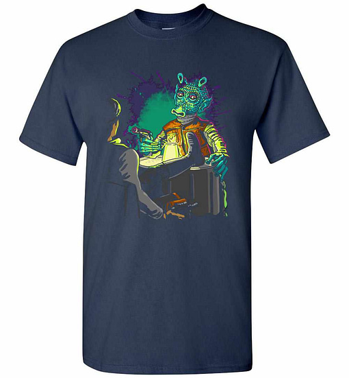 Inktee Store - Star Wars Han Or Greedo Men'S T-Shirt Image