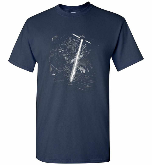 Inktee Store - Star Wars Shadow Of Kylo Ren Men'S T-Shirt Image