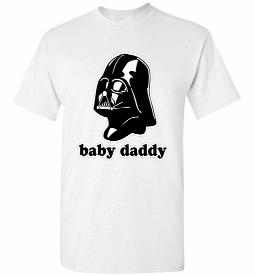 Inktee Store - Darth Vader Baby Daddy Men'S T-Shirt Image