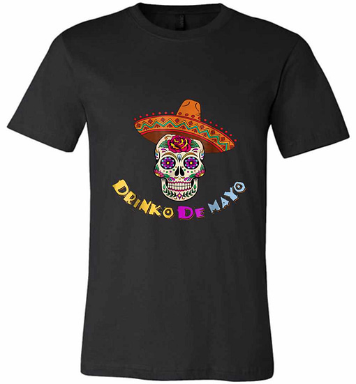 Inktee Store - Funny Cinco De Mayo Drinko Premium T-Shirt Image