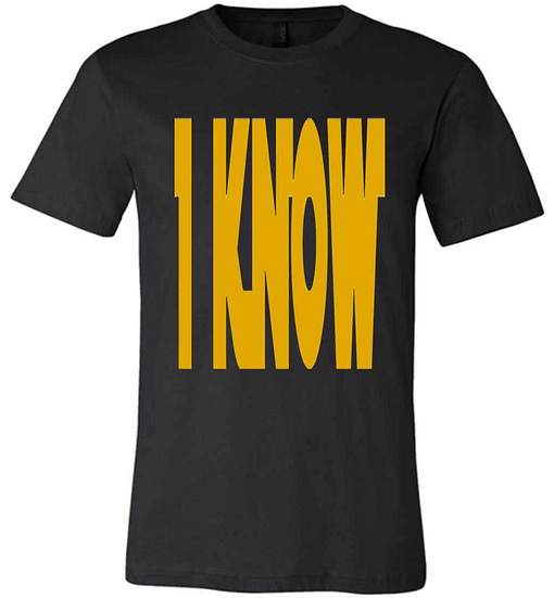 Inktee Store - Star Wars Han Solo I Know Mens Premium T-Shirt Image