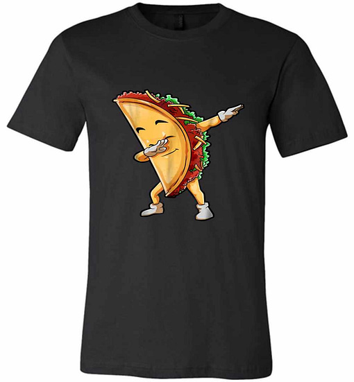 Inktee Store - Dabbing Taco Cinco De Mayo Premium T-Shirt Image