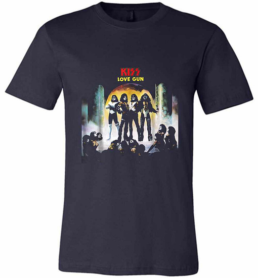 Inktee Store - Kiss - 1977 Love Gun Premium T-Shirt Image