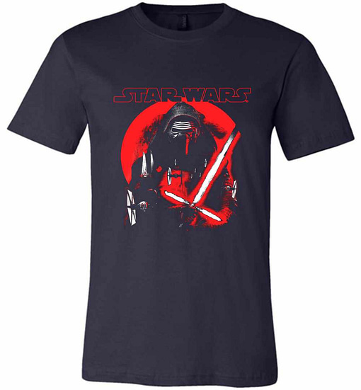 Inktee Store - Star Wars Ren Circled Premium T-Shirt Image