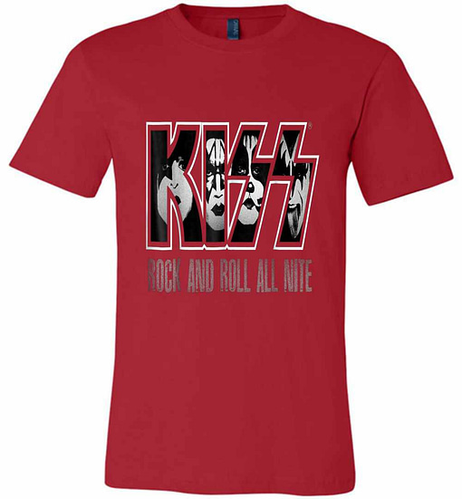 Inktee Store - Kiss - All Nite Premium T-Shirt Image