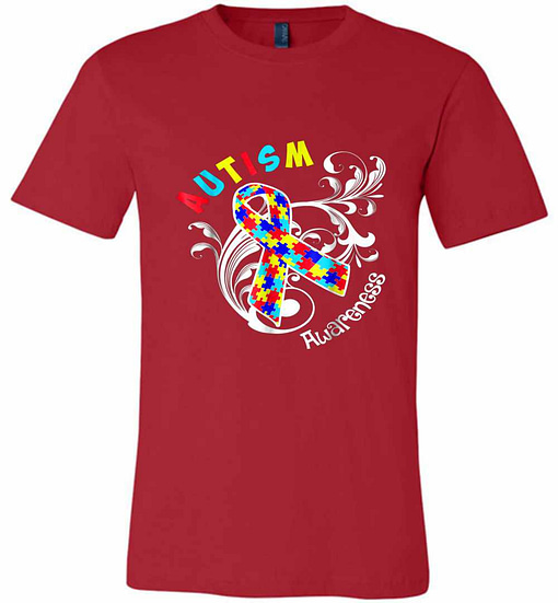Inktee Store - Autism Awareness Premium T-Shirt Image