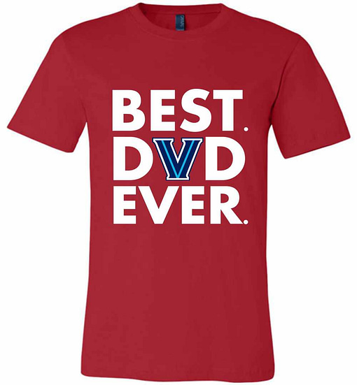 Inktee Store - Best Father'S Day Villanova Wildcats Dad Premium T-Shirt Image