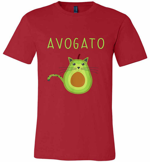 Inktee Store - Cinco De Mayo Cinco De Meow Avogato Cat Avocado Premium T-Shirt Image