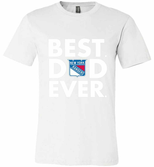 Inktee Store - Best Father'S Day New York Rangers Dad Premium T-Shirt Image