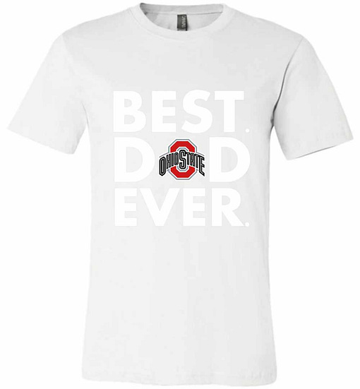 Inktee Store - Best Father'S Day Ohio State Buckeyes Dad Premium T-Shirt Image