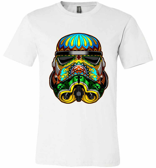 Inktee Store - Star Wars Festive Stormtrooper Premium T-Shirt Image