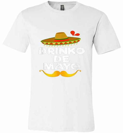 Inktee Store - Cinco De Mayo Drinko De Mayo Premium T-Shirt Image