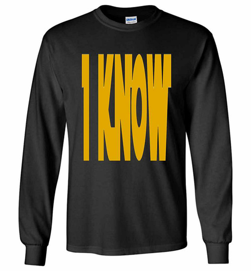 Inktee Store - Star Wars Han Solo I Know Mens Long Sleeve T-Shirt Image