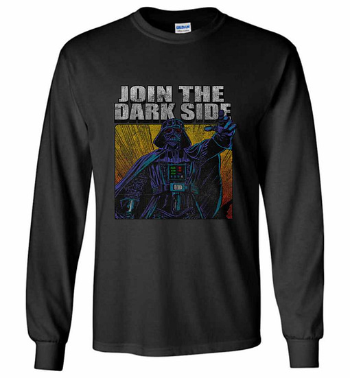 Inktee Store - Star Wars Join Vader Long Sleeve T-Shirt Image