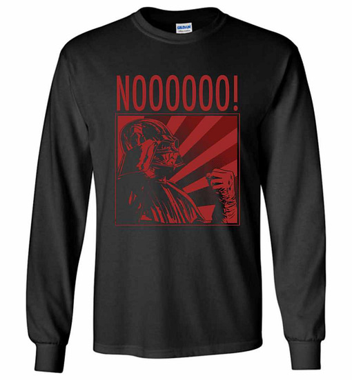 Inktee Store - Star Wars Vaders Anguished Cry Long Sleeve T-Shirt Image
