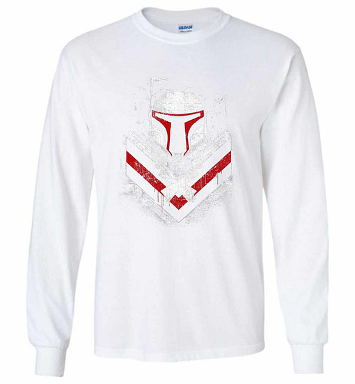 Inktee Store - Star Wars No Threats Only Promises Long Sleeve T-Shirt Image