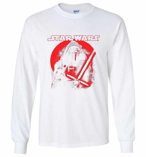 Inktee Store - Star Wars Ren Circled Long Sleeve T-Shirt Image