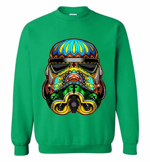 Inktee Store - Star Wars Festive Stormtrooper Sweatshirt Image
