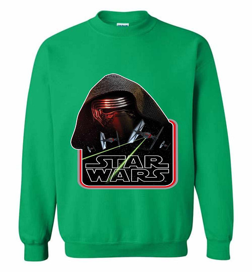 Inktee Store - Star Wars Kylo Ren Strikes Sweatshirt Image