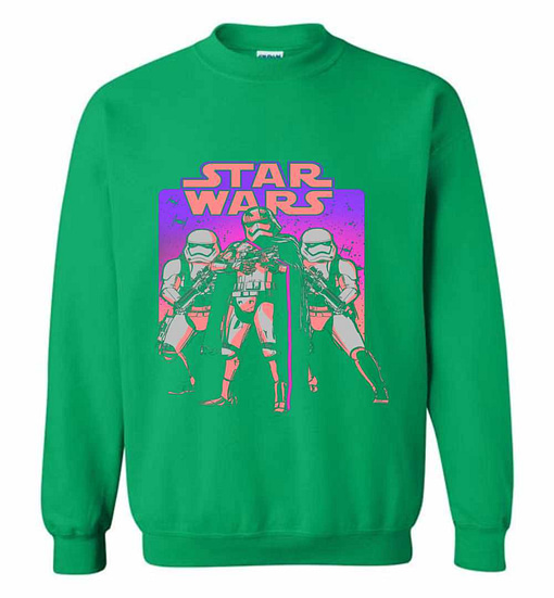 Inktee Store - Star Wars Neon Captain Phasma Sweatshirt Image