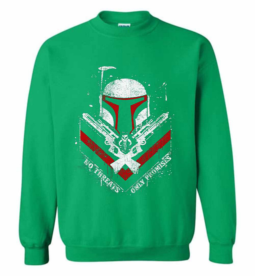 Inktee Store - Star Wars No Threats Only Promises Sweatshirt Image