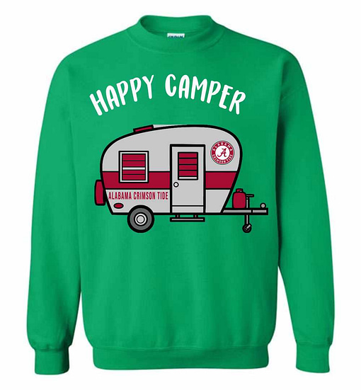 Inktee Store - Alabama Crimson Tide Happy Camper Sweatshirt Image