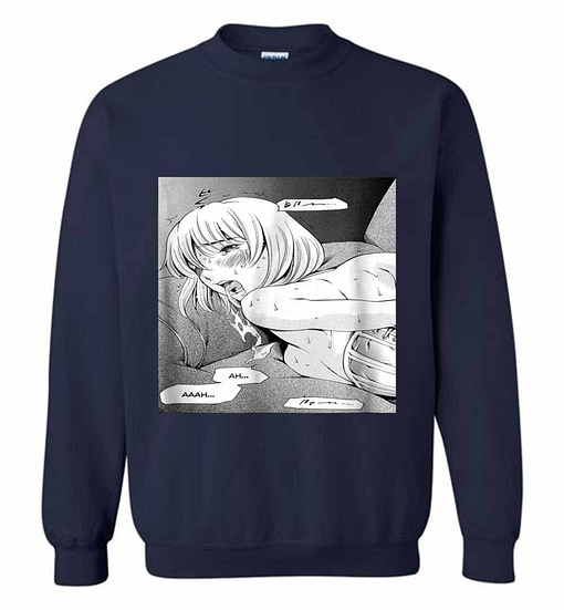 Inktee Store - Lewd Hentai Senpai Japanese Sweatshirt Image