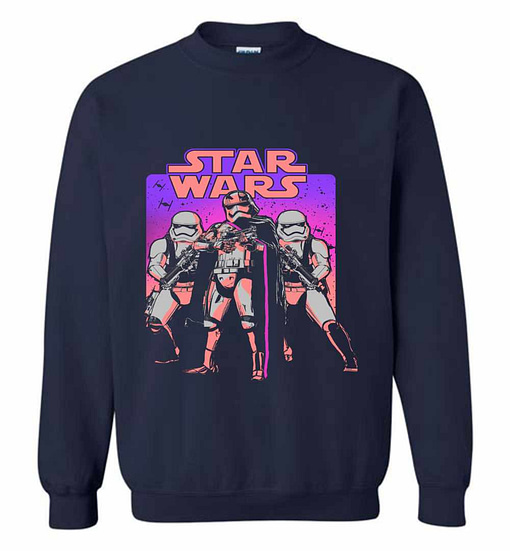 Inktee Store - Star Wars Neon Captain Phasma Sweatshirt Image