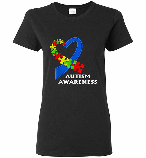 Inktee Store - Autism Awareness Day Women'S T-Shirt Image