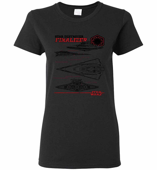 Inktee Store - Star Wars Destroyer Finalizer Women'S T-Shirt Image