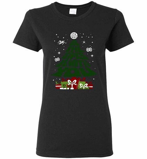 Inktee Store - Star Wars May The Christmas Gifts Be With You Women'S T-Shirt Image
