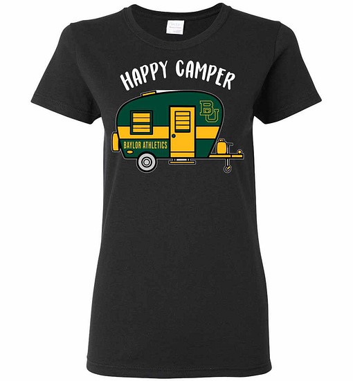 Inktee Store - Baylor Athletics Happy Camper Women'S T-Shirt Image
