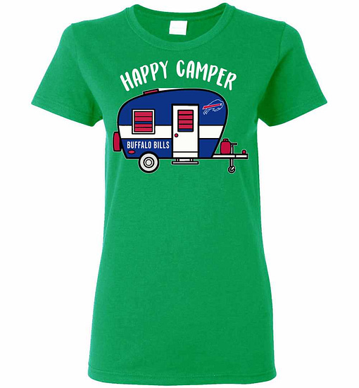 Inktee Store - Buffalo Bills Happy Camper Women'S T-Shirt Image