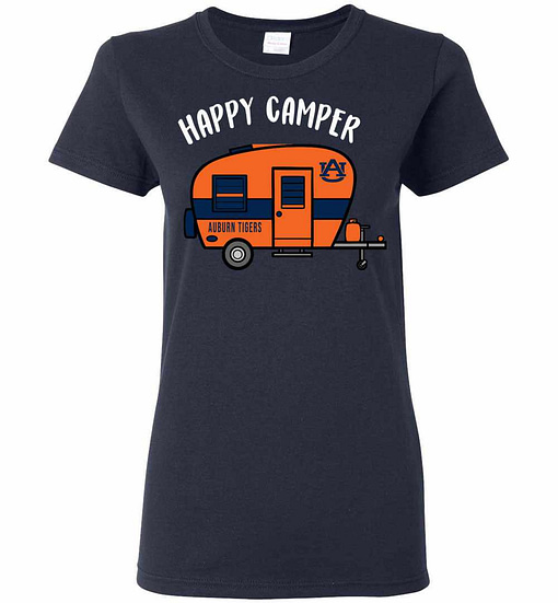 Inktee Store - Auburn Tigers Happy Camper Women'S T-Shirt Image
