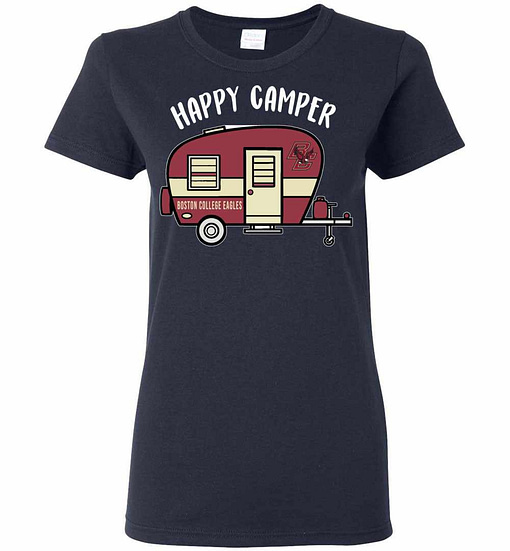 Inktee Store - Boston College Eagles Happy Camper Women'S T-Shirt Image
