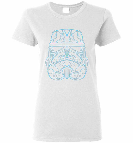 Inktee Store - Star Wars Stormtrooper Sketch Women'S T-Shirt Image