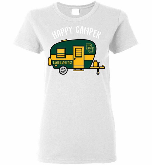 Inktee Store - Baylor Athletics Happy Camper Women'S T-Shirt Image