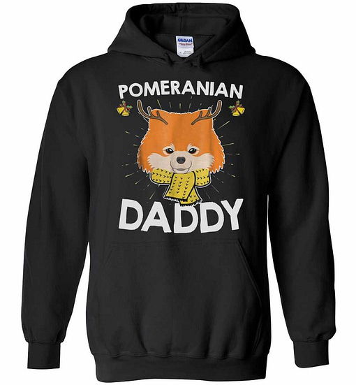 Inktee Store - Pomeranian Daddy Hoodies Image