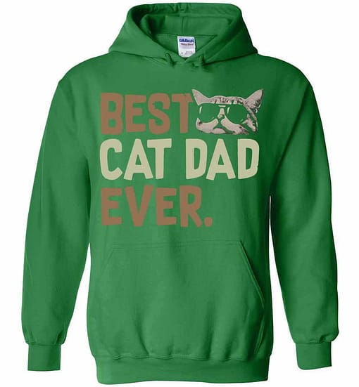 Inktee Store - Best Cat Dad Ever Hoodies Image