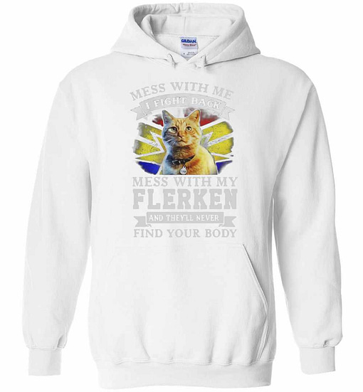 Inktee Store - Cat Mess With Me I Fight Back Mess With My Flerken And They'Ll Hoodies Image