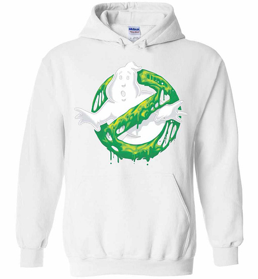 Inktee Store - Ghostbusters Classic Slim Ghost Logo Graphic Funny Gift Hoodies Image