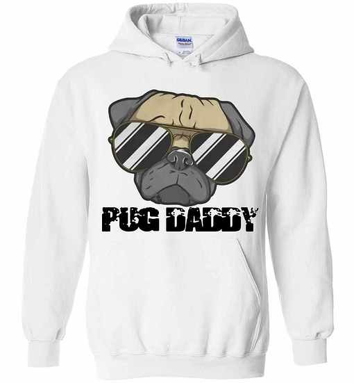 Inktee Store - Pug Daddy Hoodies Image