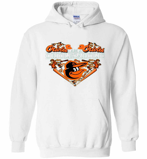 Inktee Store - I'M A Baltimore Orioles Aholic Hoodies Image