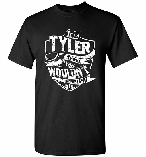 Inktee Store - It'S A Tyler Thing You Wouldn'T Understand Men'S T-Shirt Image