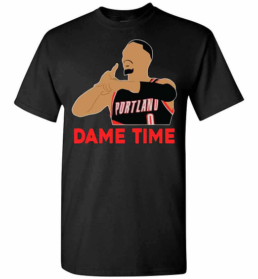 Inktee Store - Dame Time Damian Lillard Men'S T-Shirt Image